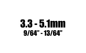 3.3 - 5.1mm