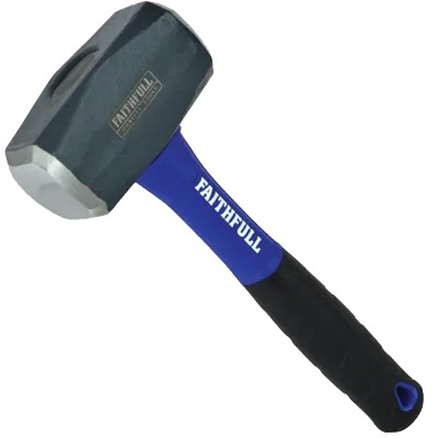 Faithfull FAIFG4 Club Hammer Fibreglass Handle 1.81kg (4 lb)