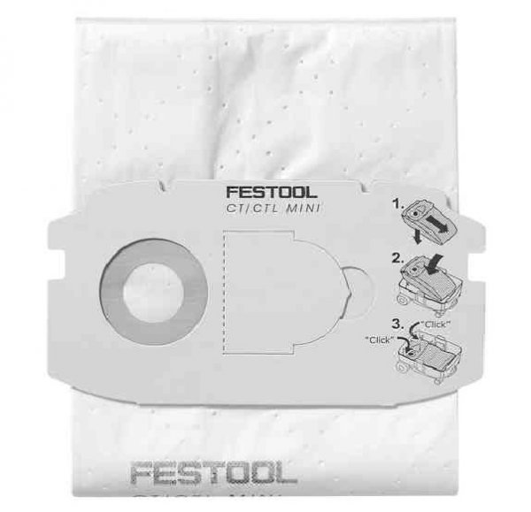Festool 498410 SELFCLEAN filter bag SC FIS-CT MINI/5