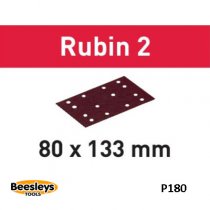 Festool 499052 Abrasives Rubin 2 80x133 P180 RU/50