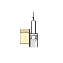Trend C165BX1/2TC Profiler 19.05mm diameter x 63mm cut