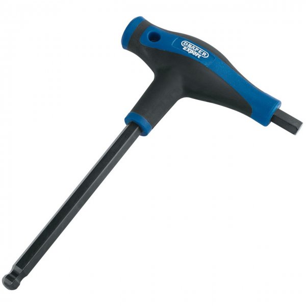 Draper 33913 Expert Soft Grip 'T' Handle Hexagon and Ball End Key 10mm