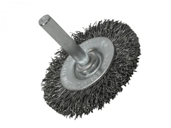 Faithfull FAIWBS50C Wire Brush 50mm x 6mm Shank 0.30 Wire