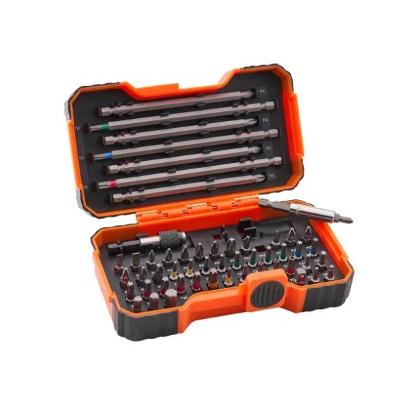Bahco XMS26BIT54 54 Piece Colour Coded Bit Set