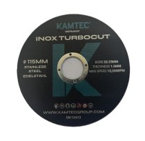 Kamtec KA20225-10 Thin Cutting Disc 115mm x 22.23mm (pack of 10)