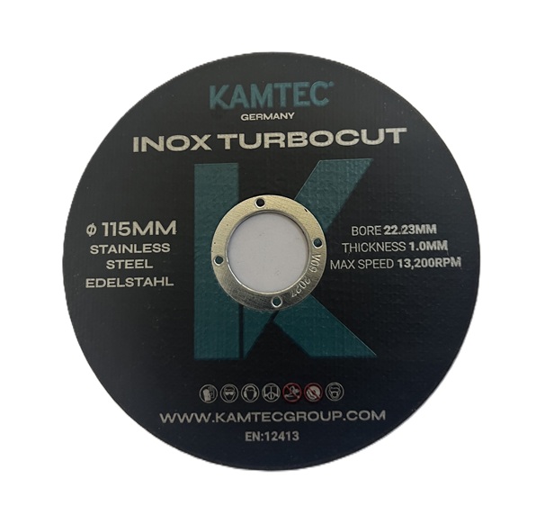 Kamtec KA20225-10 Thin Cutting Disc 115mm x 22.23mm (pack of 10)