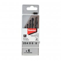 Makita P-23743 Performance Ground Point HSS Set 6 pcs