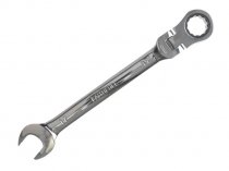 Faithfull FAISPARAT17 Ratchet Combination Spanner Flex Head CV 17mm