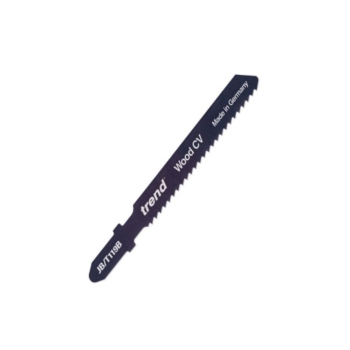 Trend JB/T119B Wood/Plastic Jigsaw blades 75 x 2.0mm 5 pack