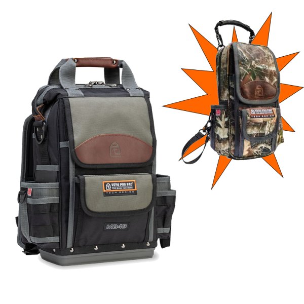 Veto Pro Pac MB4B Meter Bag plus MB2 CAMO MO Meter Bag