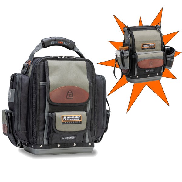 Veto Pro Pac MB5B Tester Bag plus free SP-MC Tool Pouch