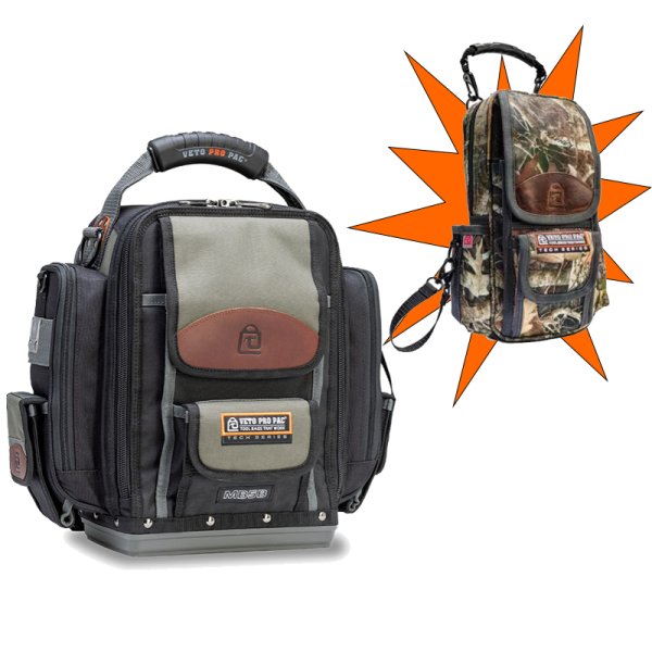 Veto Pro Pac MB5B Tool Bag plus Free MB2 CAMO MO Meter Bag