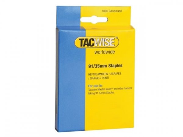 TacWise 0746 91 Staples 35mm 1000 Pack
