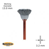 Dremel 531 Cup Shape s/steel Brush - pack of 2
