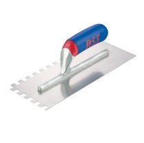 RST RST6260ST Notched Trowel Square 10mm² Soft Touch Handle 11 x 4.1/2in