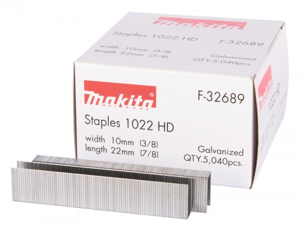 Makita F-32689 Crown Staples 10 x 22mm