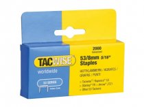 TacWise TAC0335 53 Light-Duty Staples 8mm (Type JT21 A) (Pack 2000)