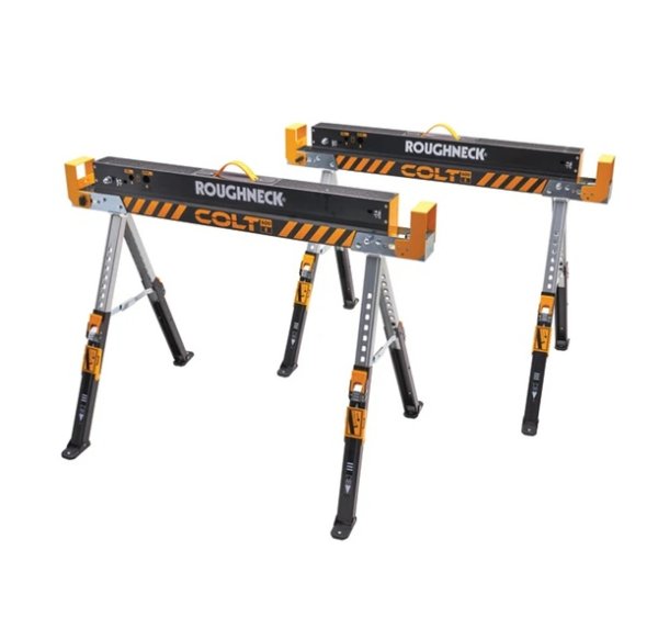 Roughneck XMS26HORSES Colt Folding Saw Horse Twin Pack