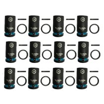Makita E-23400 Impact Socket 1/2 inch Drive for Scaffolders 21mm Pack 12