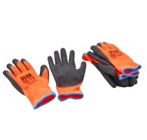 Scan XMS26GLTH3 Thermal Latex Dipped Gloves 3 Pairs