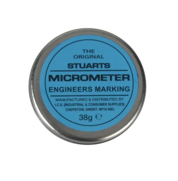 ICS MISENGBLUE Tin of Micrometer Marking Blue