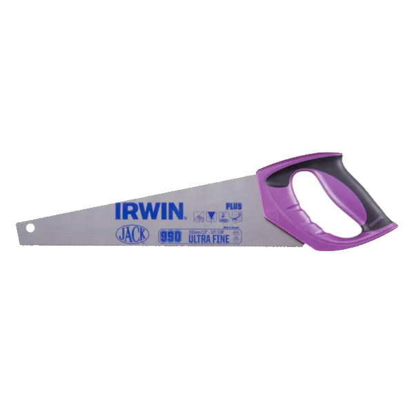 Irwin JAK990UHPTB 990UHP Fine Junior / Toolbox Handsaw Soft-Grip 335mm (13in) 12 TPI