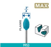 Dremel 9953 Flame Power carving bit DREMEL® MAX