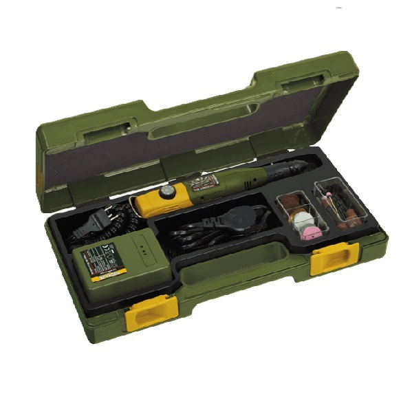 Proxxon 28514 Micromot 60/EF Mill/Drill Unit 12V with Mains Adaptor and 43 Bits