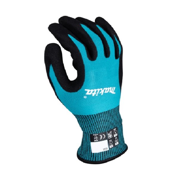 Makita P-84698 FitKnit™ Cut Level 1 Nitrile Coated Dipped Gloves (Large-9)