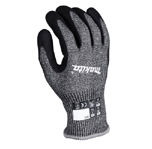 Makita P-84713 Advanced FitKnit™ Cut Level 7 Nitrile Coated Dipped Gloves (Medium-8)