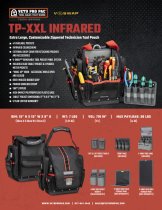 Veto Pro Pac TP-XXL Infrared Closable Tool Pouch plus free SP-MC Tool Pouch