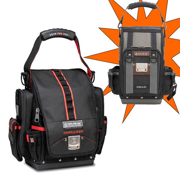Veto Pro Pac TP-XXL Infrared Closable Tool Pouch plus Free CB-LD