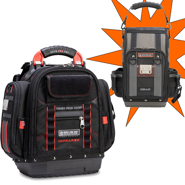 Veto Pro Pac Tech Pac MCP Infrared Tool Backpack plus Free CB-LD