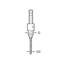 Trend SNAP/CS/5MMTC Snappy Countersink 5mm x 12.7mm TCT