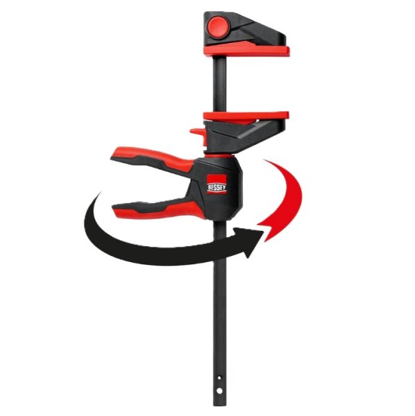 Bessey EZ360-30 One-Handed Clamp with Rotating Handle 300mm (12 inch)