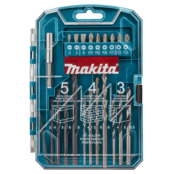 Makita P-44002 Drill and Bit Set - 22 piece