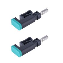 Wolfcraft KS24 2 Edge Clamps for Point Clamping with Bar Clamps