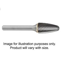 T9400 Tungsten Carbide Burr Bull Nose Cone Shape