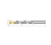 Dormer A002 Metric HSS Jobber Tin Coated Tip Drill Bit 3.9mm