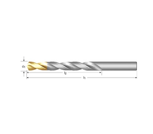 Dormer A002 Metric HSS Jobber Tin Coated Tip Drill Bit 3.9mm