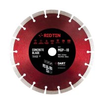 DART DB00135 Red Ten TRADE MGP-10 Diamond Blade 125D x 22B