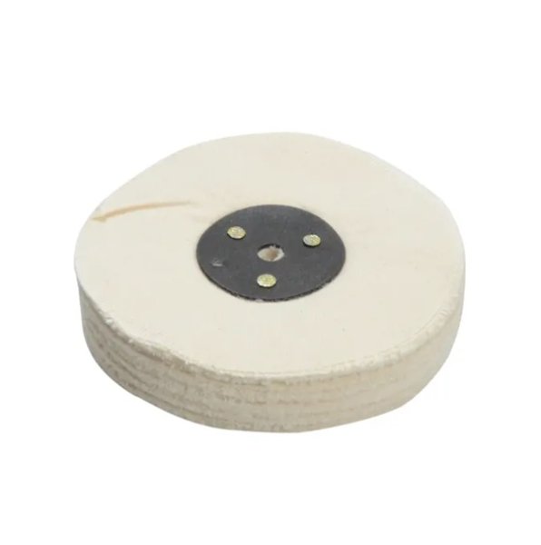 Zenith Pro-Fin ZENLBB450W Unstitched Calico Mop 4in x 50 Fold