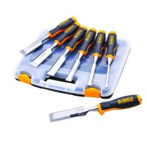 DeWalt XMS25CHISEL 6 Piece Chisel Set with Free Chisel Knife