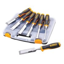 DeWalt XMS25CHISEL 6 Piece Chisel Set with Free Chisel Knife