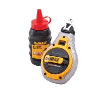 DeWalt XMS24CHALK Chalk Line and Red Chalk Set
