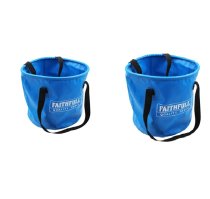 Faithfull XMS25BUCKET Collapsible Buckets 12 litre and 20 Litre