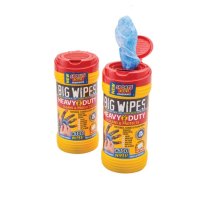 Big Wipes XMS25WIPES Heavy Duty Pro+ Wet Wipes Tub of 100 Twin Pack