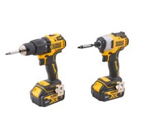 DeWalt XMS26DEWPACK 18V Combi & Impact Drill Twin Pack