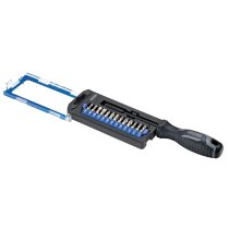 Draper 13438 Soft Grip Magnetic Screwdriver and Bit Set 1/4inch x 100mm 14 Piece