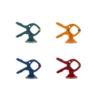Wolfcraft 3662000 MINI 20 Spring Clamp With Suction Cup x 10